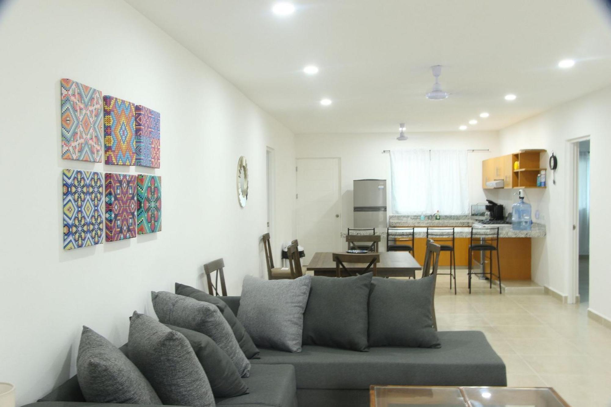 Appartement Edifico Con Departamentos Amplios Cerca De La Playa à Puerto Morelos Extérieur photo