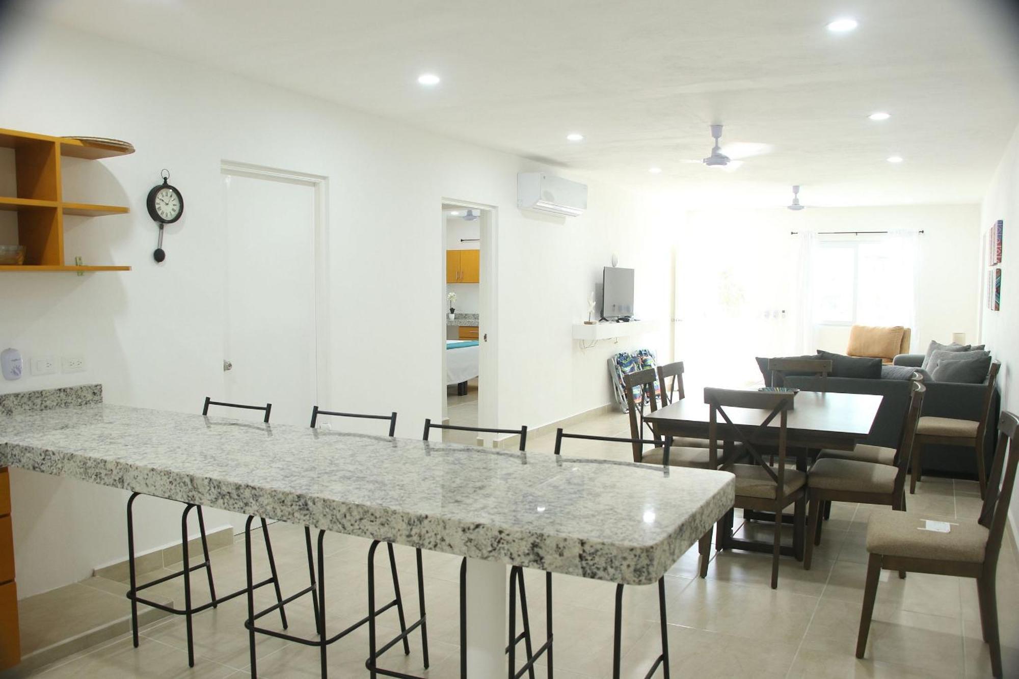 Appartement Edifico Con Departamentos Amplios Cerca De La Playa à Puerto Morelos Extérieur photo